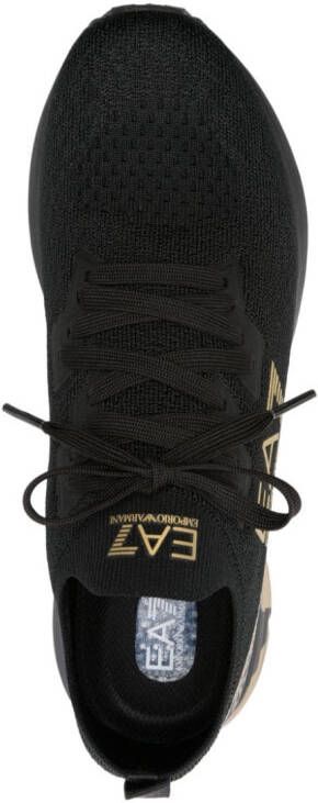 Ea7 Emporio Armani Crusher Distance sneakers Zwart