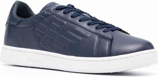 Ea7 Emporio Armani EA7 low-top sneakers Blauw