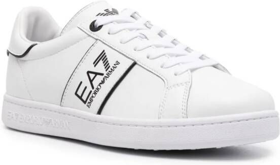 Ea7 Emporio Armani Leren sneakers Wit