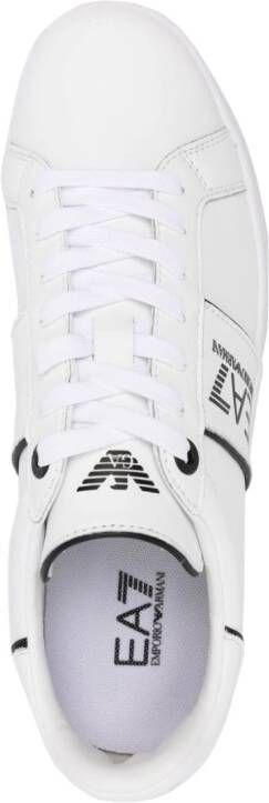 Ea7 Emporio Armani Leren sneakers Wit