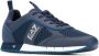 Ea7 Emporio Armani Sneakers met logo Blauw - Thumbnail 2