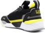 Ea7 Emporio Armani Sneakers met logopatch Zwart - Thumbnail 3