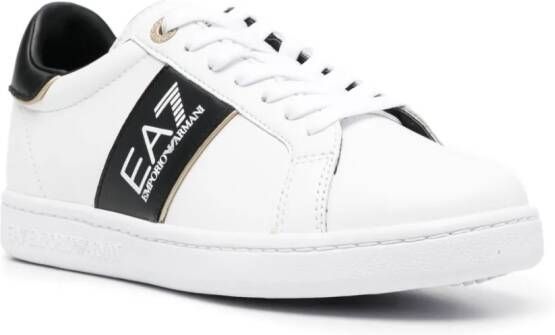 Ea7 Emporio Armani Sneakers met logoprint Wit