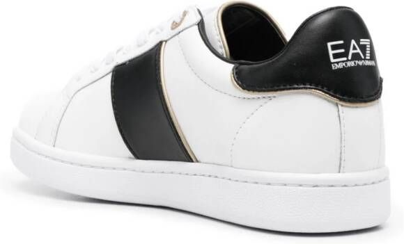 Ea7 Emporio Armani Sneakers met logoprint Wit