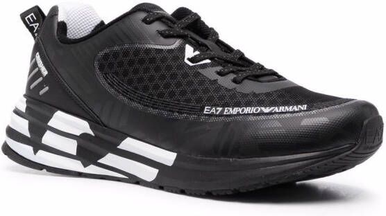 Ea7 Emporio Armani Sneakers met vlakken Zwart