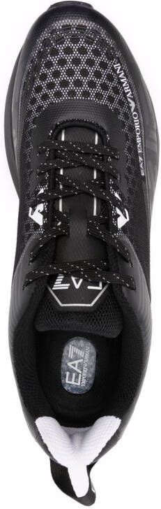 Ea7 Emporio Armani Sneakers met vlakken Zwart