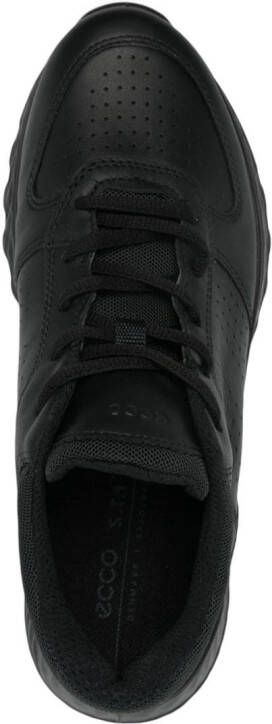 ECCO Exostride leren sneakers Zwart