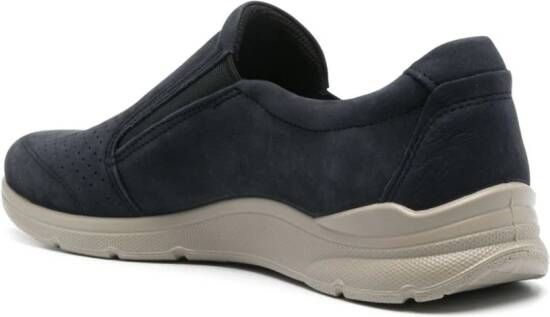 ECCO Irving suède sneakers Blauw