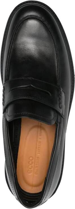 ECCO Metropole London leren loafers Zwart