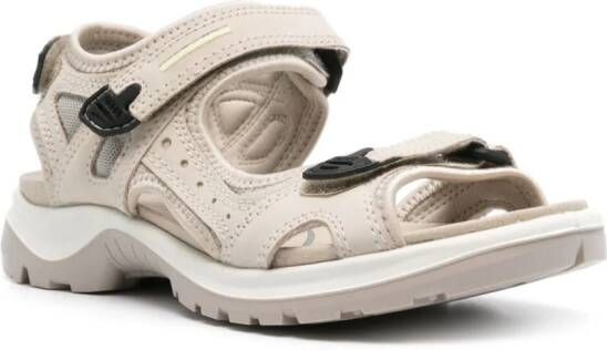 ECCO Offroad sandalen met klittenband Beige