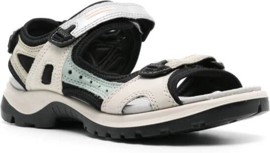 ECCO Offroad sandalen met klittenband Beige