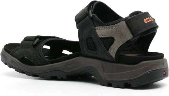 ECCO Offroad sandalen met klittenband Zwart