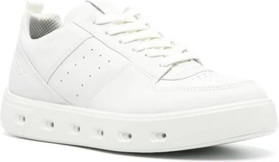 ECCO Street leren sneakers Beige