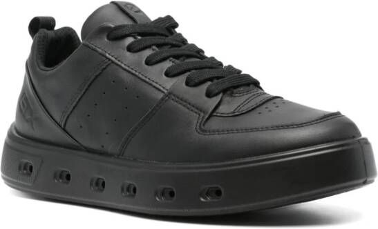 ECCO Street7 20 leren sneakers Zwart