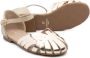 Eli1957 Lakleren sandalen Goud - Thumbnail 2