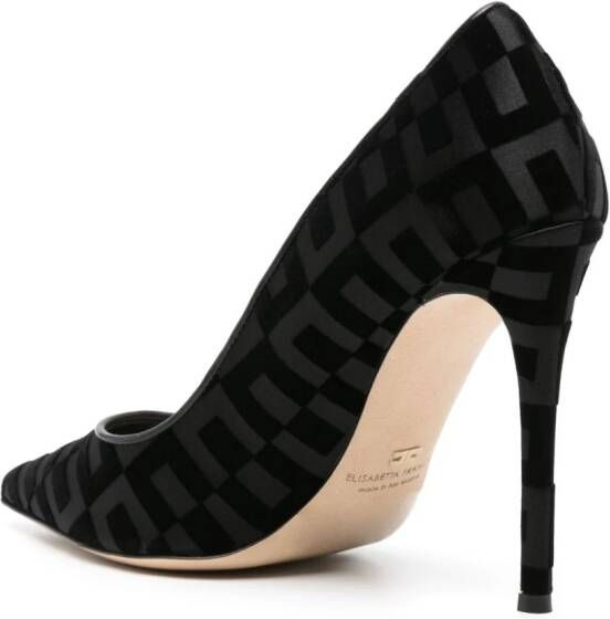 Elisabetta Franchi La Dame Décolleté 105 mm pumps Zwart