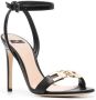 Elisabetta Franchi Sandalen met open neus Zwart - Thumbnail 2