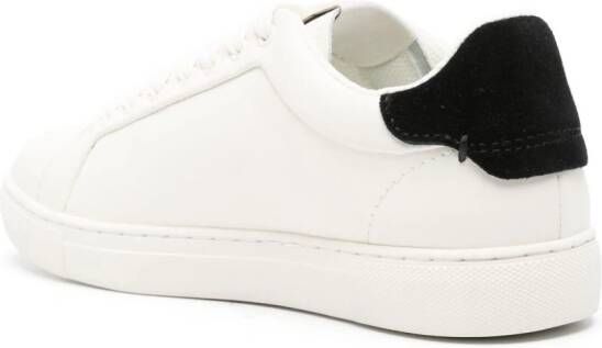 Emporio Armani ASV sneakers verfraaid met adelaar Wit