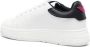 Emporio Armani Leren sneakers met logoplakkaat Wit - Thumbnail 3