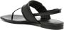 Emporio Armani Sandalen met logoplakkaat Zwart - Thumbnail 3