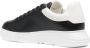 Emporio Armani Signature leren sneakers Zwart - Thumbnail 3