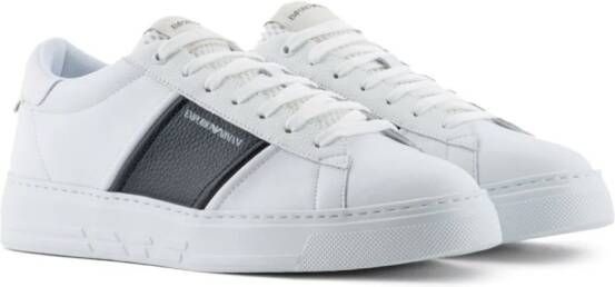 Emporio Armani Sneakers met logoprint Wit