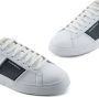 Emporio Armani Sneakers met logoprint Wit - Thumbnail 4