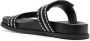 Emporio Armani Tweekleurige sandalen Zwart - Thumbnail 3