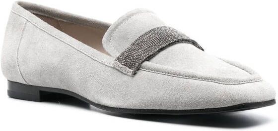 Fabiana Filippi Slip-on loafers Grijs