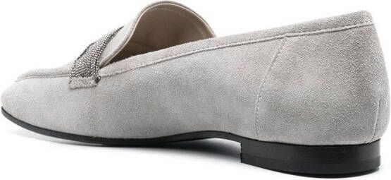 Fabiana Filippi Slip-on loafers Grijs