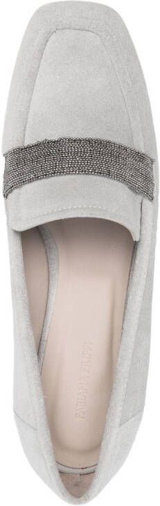 Fabiana Filippi Slip-on loafers Grijs