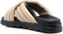 Fabiana Filippi Slippers met open neus Beige - Thumbnail 3