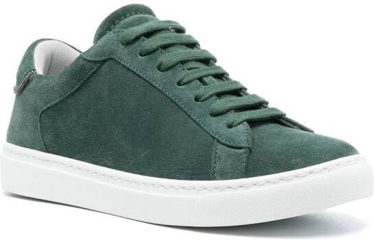 Fabiana Filippi Suède sneakers Groen