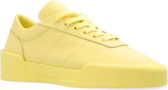 Fear Of God Aerobic Low leren sneakers Geel