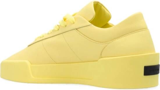 Fear Of God Aerobic Low leren sneakers Geel