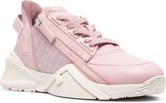 FENDI Flow leren sneakers Roze