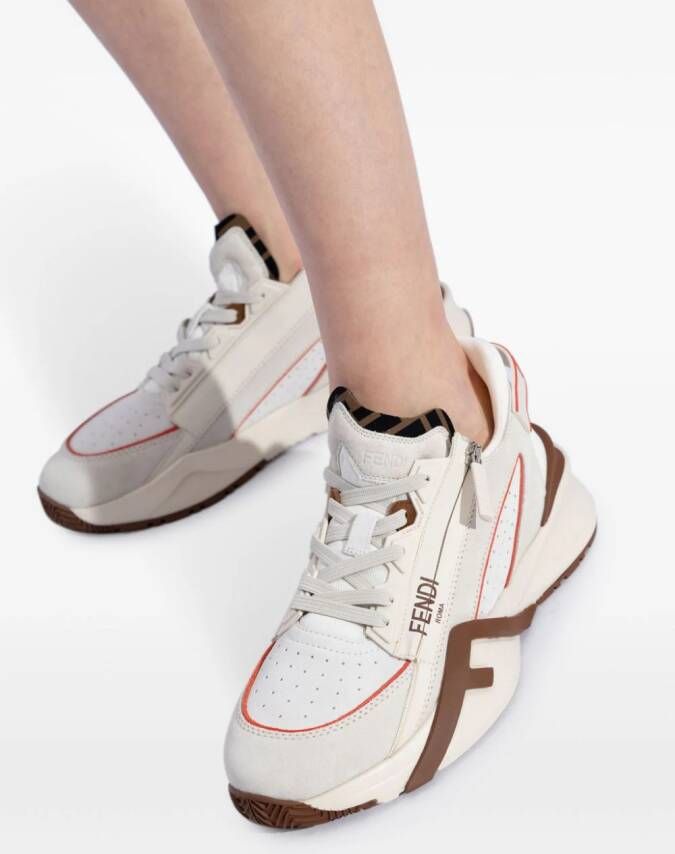 FENDI Flow sneakers Beige