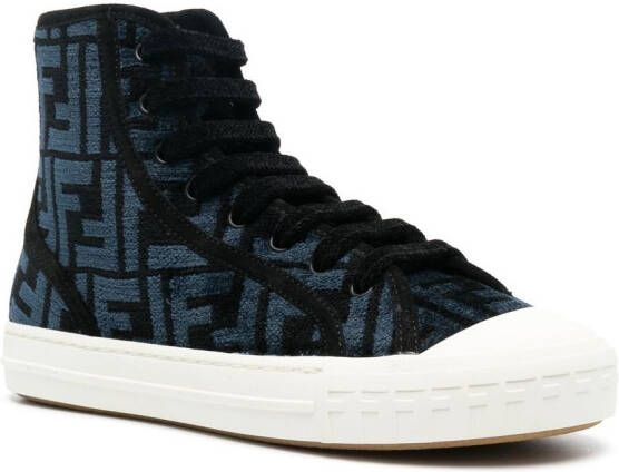 FENDI High-top sneakers Blauw