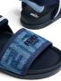 Fendi Kids Denim sandalen Blauw - Thumbnail 4