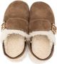 Fendi Kids Leren sandalen Bruin - Thumbnail 3