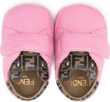 Fendi Kids Leren slofjes Roze