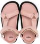 Fendi Kids Sandalen met klittenband Roze - Thumbnail 3