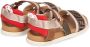 Fendi Kids Sandalen met logoprint Bruin - Thumbnail 3