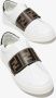 Fendi Kids Sneakers met logoband Wit - Thumbnail 2