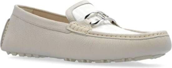 FENDI O'Lock leren loafers Beige