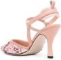 FENDI Pumps met pailletten Roze - Thumbnail 3