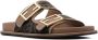 FENDI Sandalen met logoprint Groen - Thumbnail 1