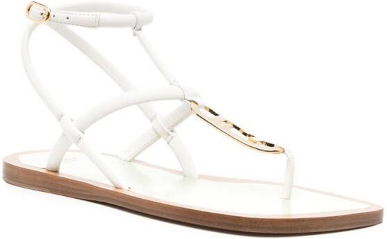 FENDI Sandalen met open neus Wit