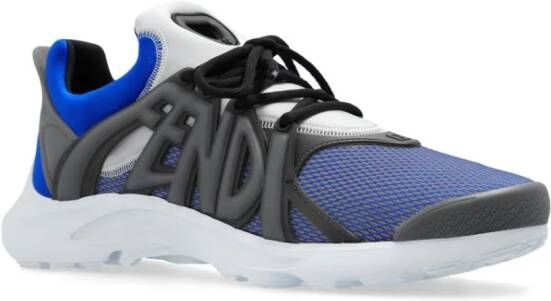 FENDI Tag sneakers met vlakken Blauw