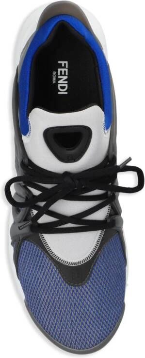 FENDI Tag sneakers met vlakken Blauw